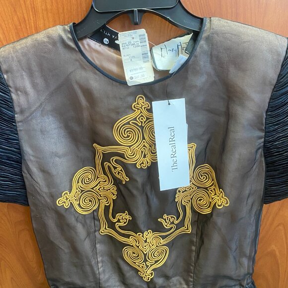 vintage dress by MARY  McFadden Couture - Picture 4 of 4